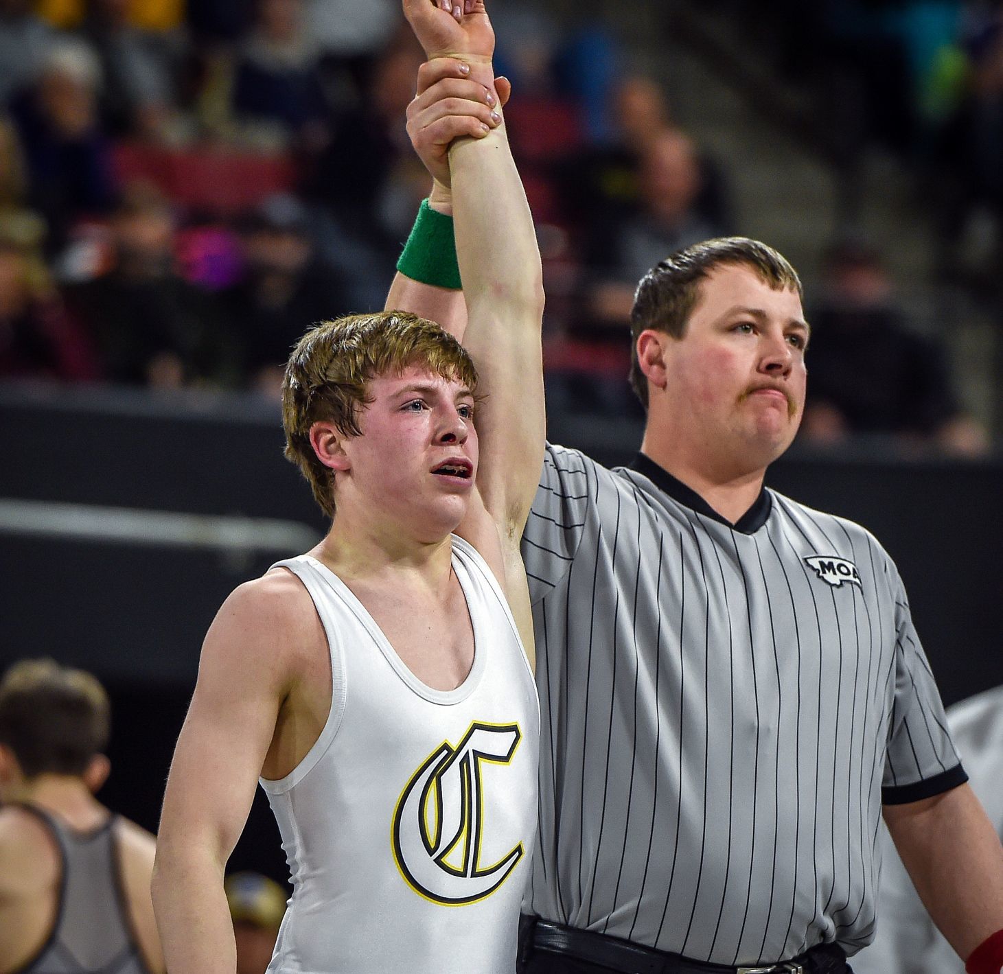 Day two of the wrestling tournament